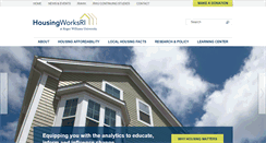 Desktop Screenshot of housingworksri.org